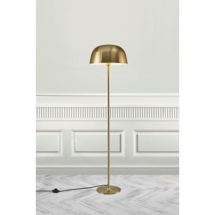 Nordlux - Lámpara de pie CERA 1xE27/60W/230V dorado