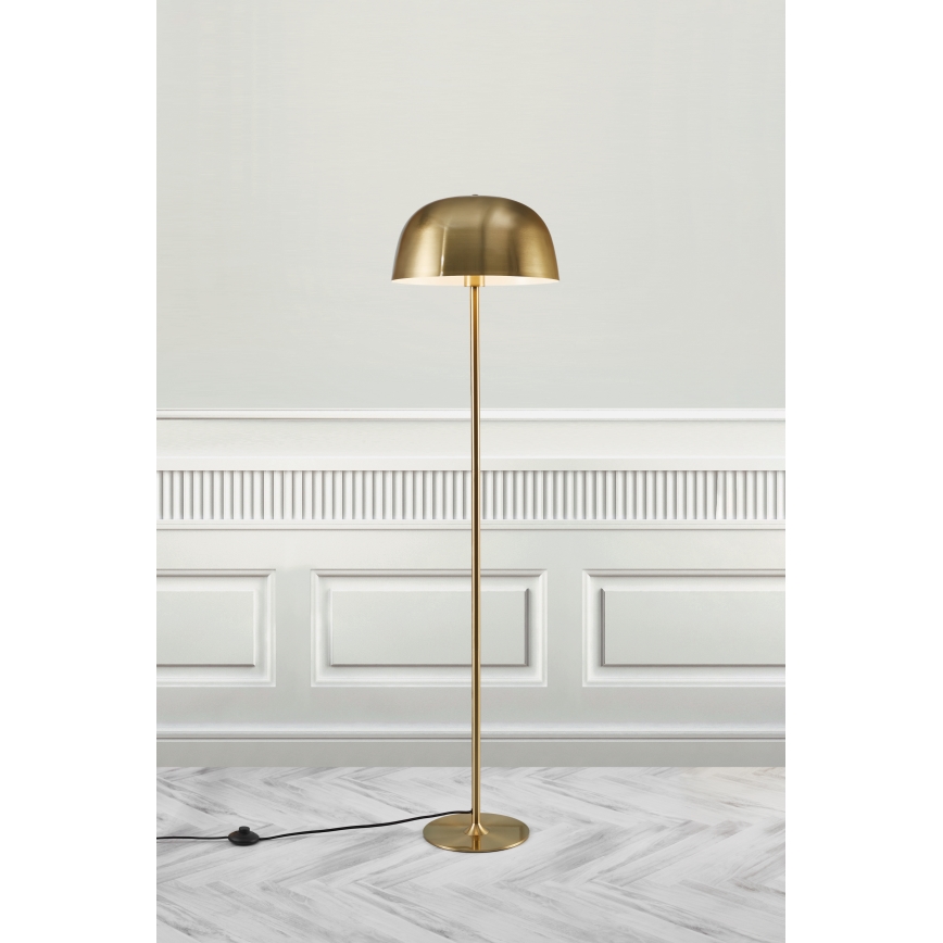 Nordlux - Lámpara de pie CERA 1xE27/60W/230V dorado