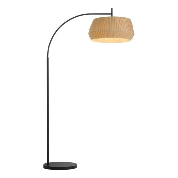 Nordlux - Lámpara de pie DICTE 1xE27/60W/230V negro/beige