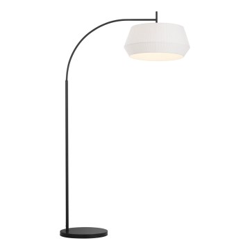 Nordlux - Lámpara de pie DICTE 1xE27/60W/230V negro/blanco