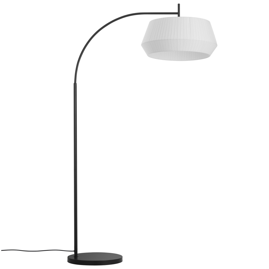 Nordlux - Lámpara de pie DICTE 1xE27/60W/230V negro/blanco