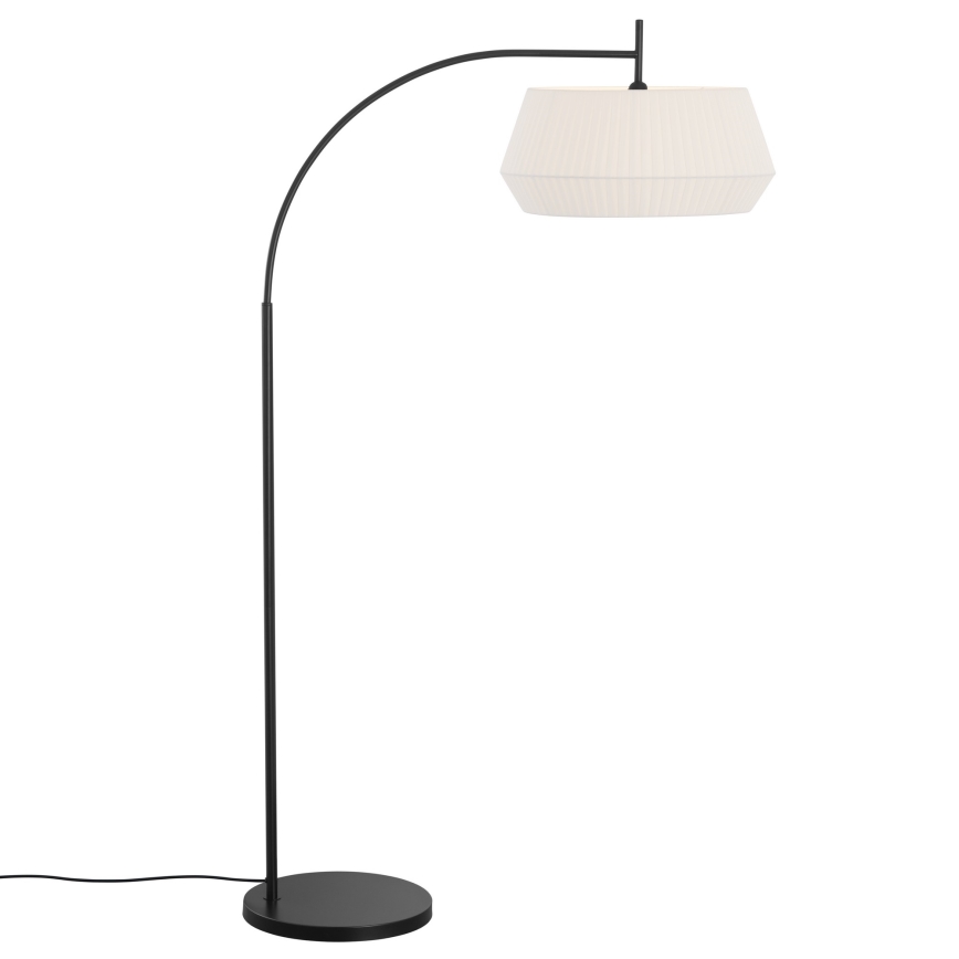 Nordlux - Lámpara de pie DICTE 1xE27/60W/230V negro/blanco