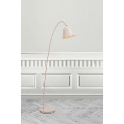 Nordlux - Lámpara de pie FLEUR 1xE27/15W/230V beige