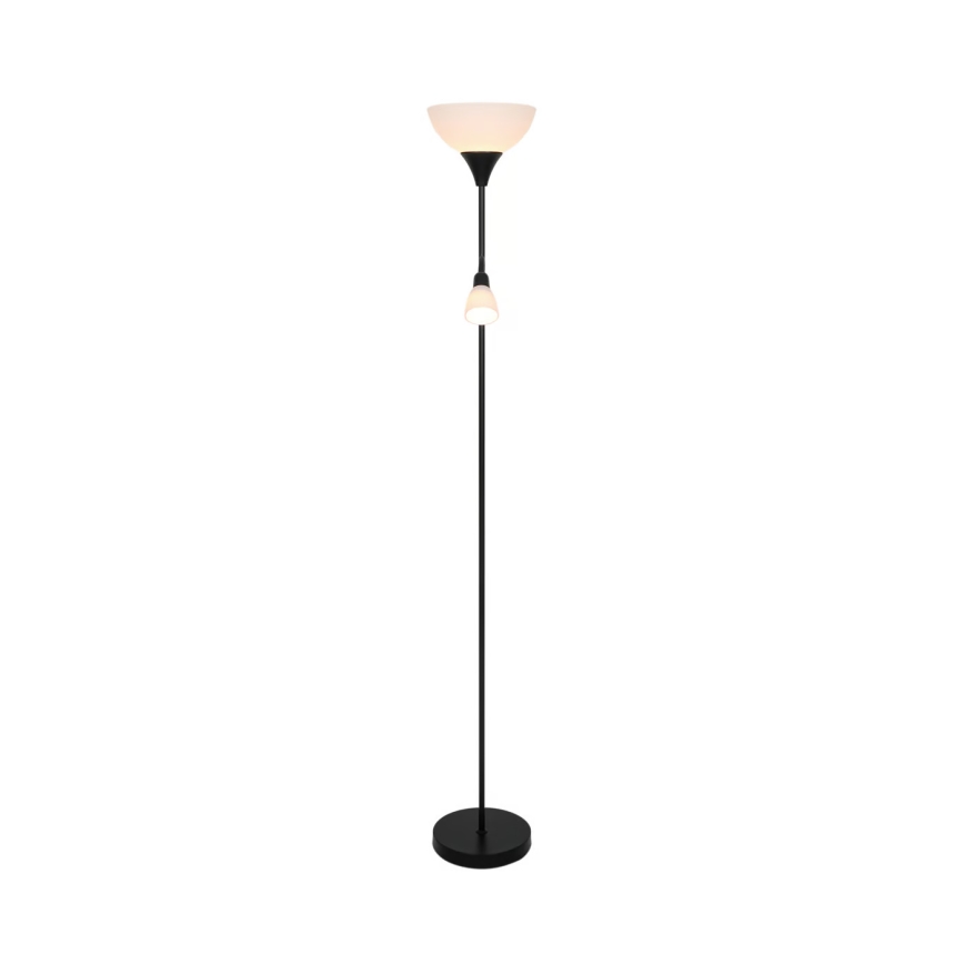 Nordlux - Lámpara de pie LAURIA 1xE27/40W/230V + 1xE14/15W