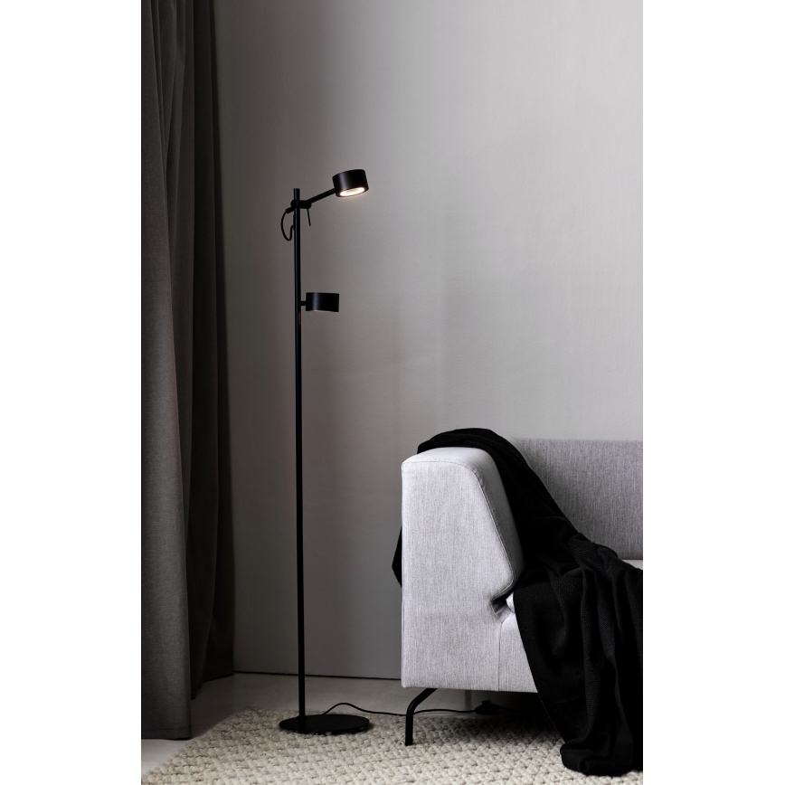 Nordlux - Lámpara de pie LED regulable CLYDE 2xLED/4W/230V