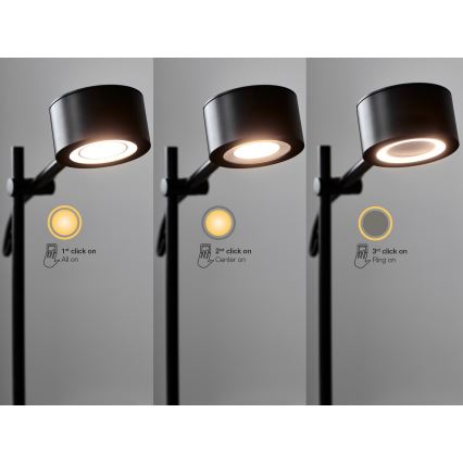 Nordlux - Lámpara de pie LED regulable CLYDE 2xLED/4W/230V