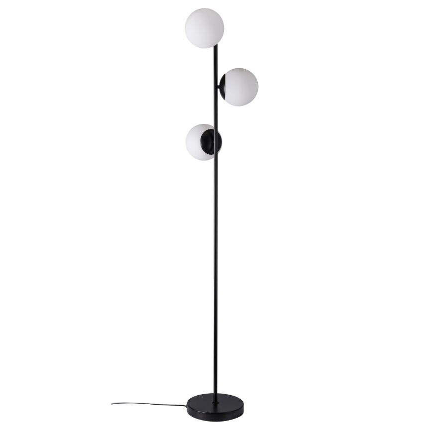 Nordlux - Lámpara de pie LILLY 3xE14/25W/230V negro