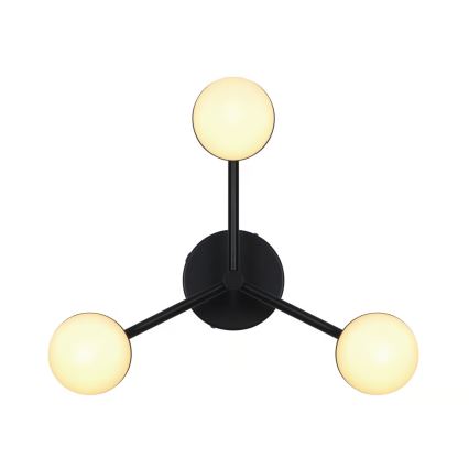 Nordlux - Lámpara de techo CONTINA 3xG9/5W/230V negro