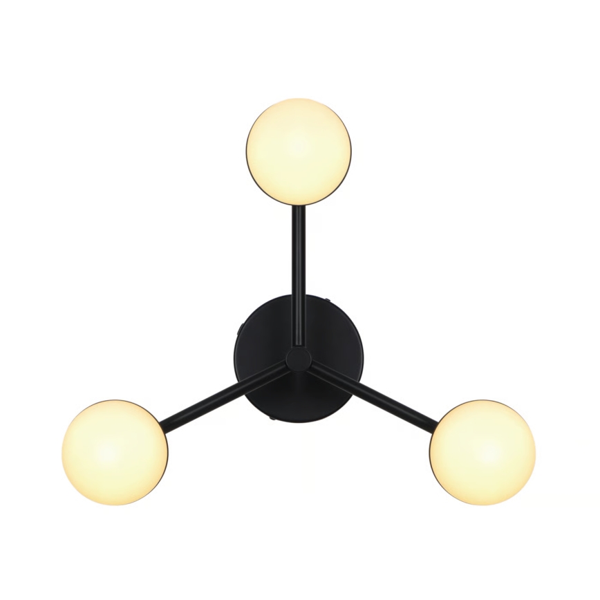 Nordlux - Lámpara de techo CONTINA 3xG9/5W/230V negro