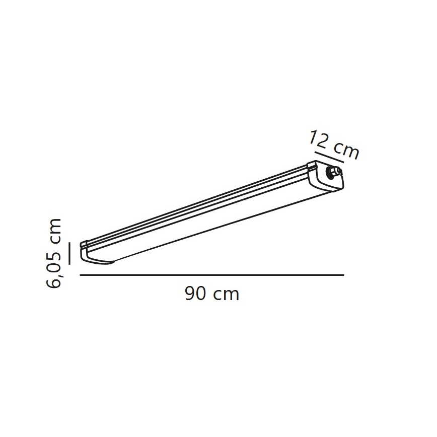 Nordlux - Lámpara industrial LED BURBANK LED/31W/230V 4000K IP65