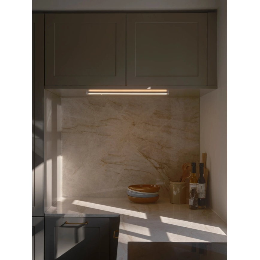 Nordlux - Lámpara LED bajo mueble de cocina PRESTON LED/8W/230V 3000/4000K 55 cm