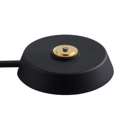 Nordlux - Lámpara de mesa LED exterior recargable y regulable ELLEN LED/2,8W/3,7V IP44 negra