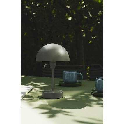 Nordlux - Lámpara de mesa LED exterior recargable y regulable ELLEN LED/2,8W/3,7V IP44 verde