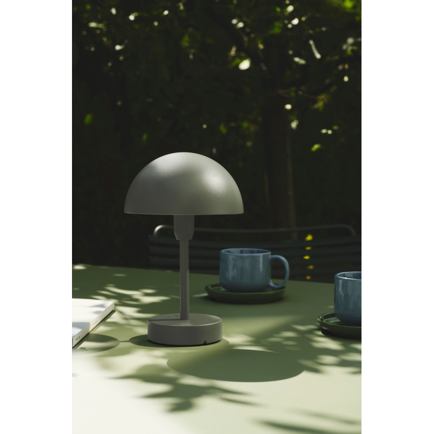 Nordlux - Lámpara de mesa LED exterior recargable y regulable ELLEN LED/2,8W/3,7V IP44 verde