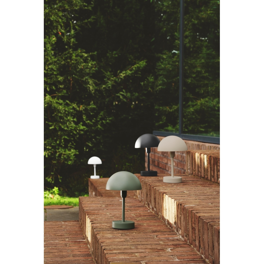 Nordlux - Lámpara de mesa LED exterior recargable y regulable ELLEN LED/2,8W/3,7V IP44 verde