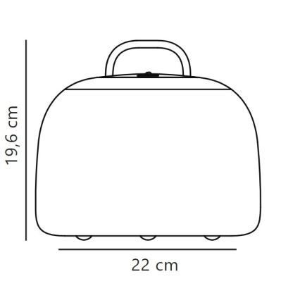 Nordlux - Lámpara LED portátil de exterior regulable KETTLETOGO LED/4,8W/3,7V IP65