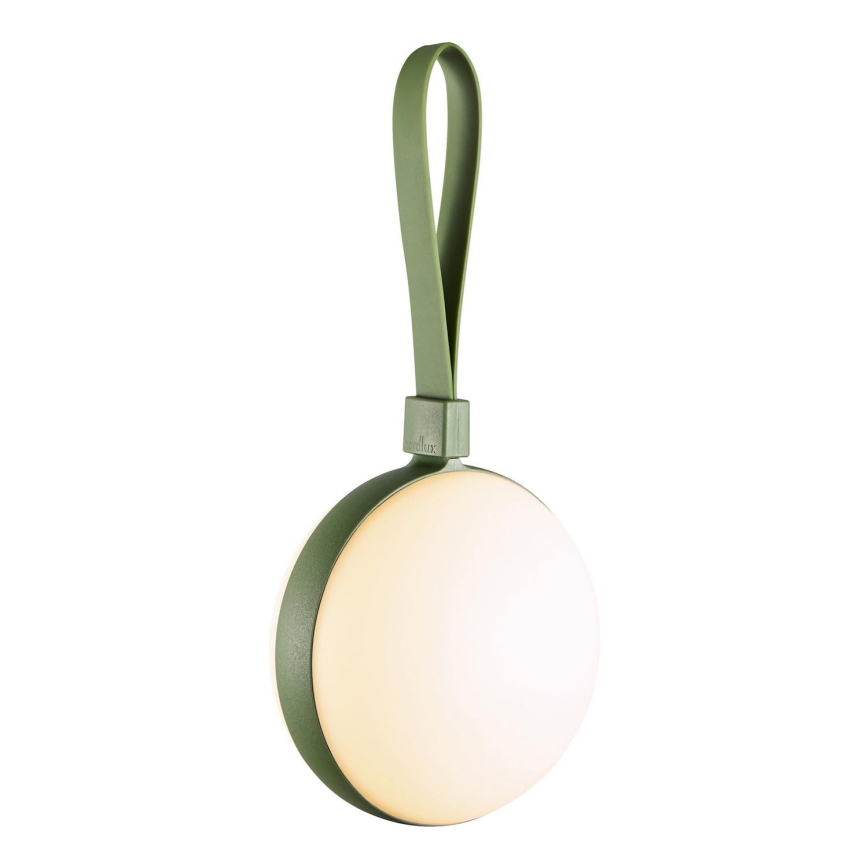 Nordlux - Lámpara LED portátil para exterior regulable BRING TO-GO LED/1W/3,7V IP54 1500 mAh verde