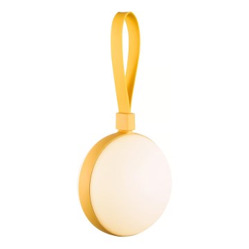 Nordlux - Lámpara recargable portátil LED LED/1W/3,7V IP54 amarillo