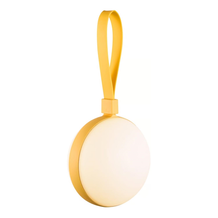 Nordlux - Lámpara recargable portátil LED LED/1W/3,7V IP54 amarillo