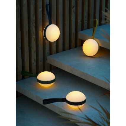 Nordlux - Lámpara recargable portátil LED LED/1W/3,7V IP54 amarillo