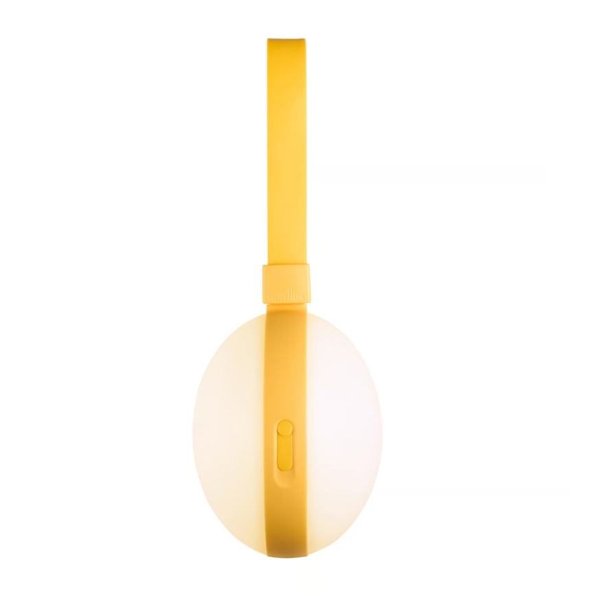 Nordlux - Lámpara recargable portátil LED LED/1W/3,7V IP54 amarillo