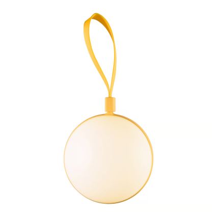 Nordlux - Lámpara recargable portátil LED LED/1W/3,7V IP54 amarillo