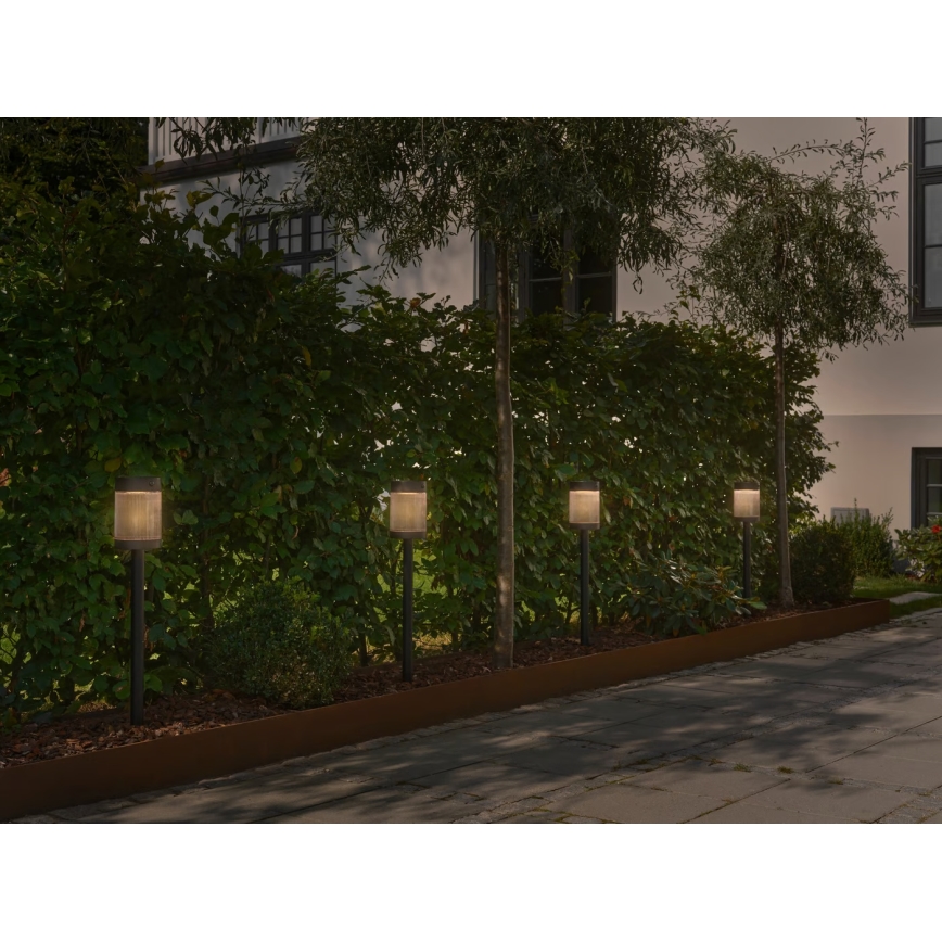 Nordlux - Lámpara solar LED COUPAR LED/3,2W/5V 3000K IP44 negro