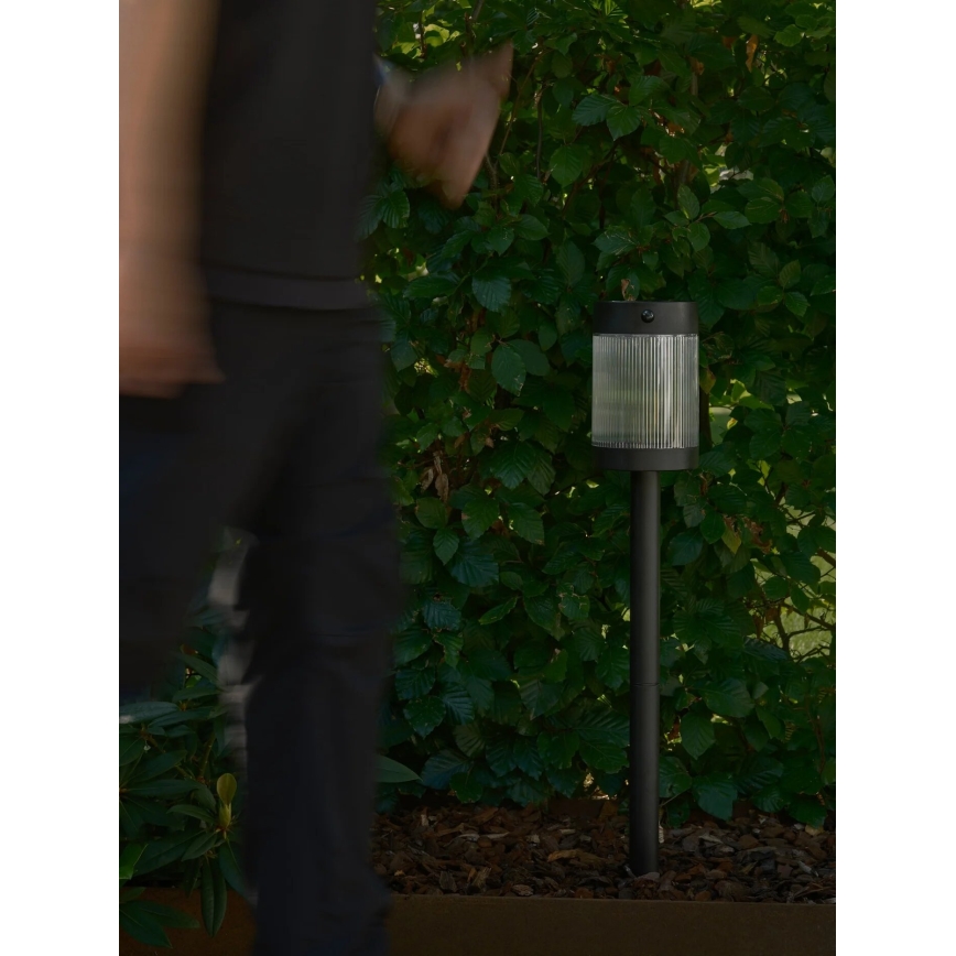Nordlux - Lámpara solar LED COUPAR LED/3,2W/5V 3000K IP44 negro