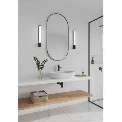 Nordlux - LED Iluminación de espejo de baño MALAIKA LED/6W/230V 3000K IP44 negro