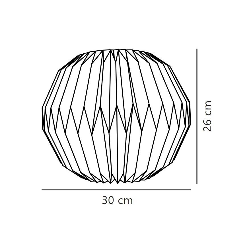 Nordlux - Pantalla para araña BELLOY E27 diá. 30 cm