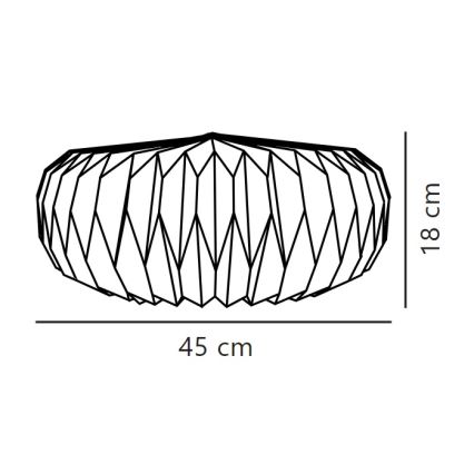 Nordlux - Pantalla para araña BELLOY E27 diá. 45 cm