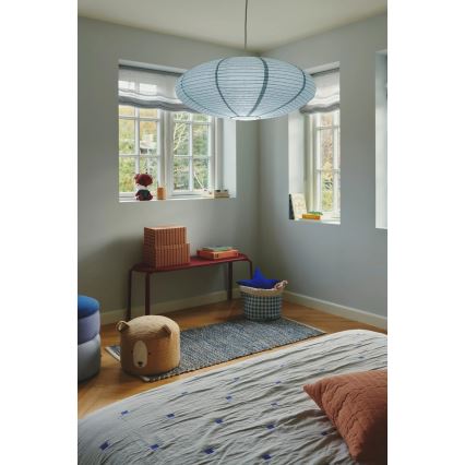 Nordlux - Pantalla para araña VILLO E27 diá. 60 cm azul