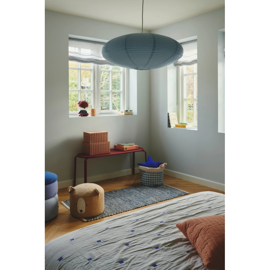 Nordlux - Pantalla para araña VILLO E27 diá. 60 cm azul