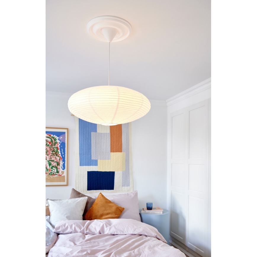 Nordlux - Pantalla para araña VILLO E27 diá. 60 cm blanco