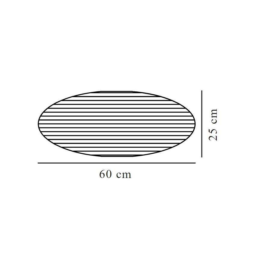 Nordlux - Pantalla para araña VILLO E27 diá. 60 cm blanco