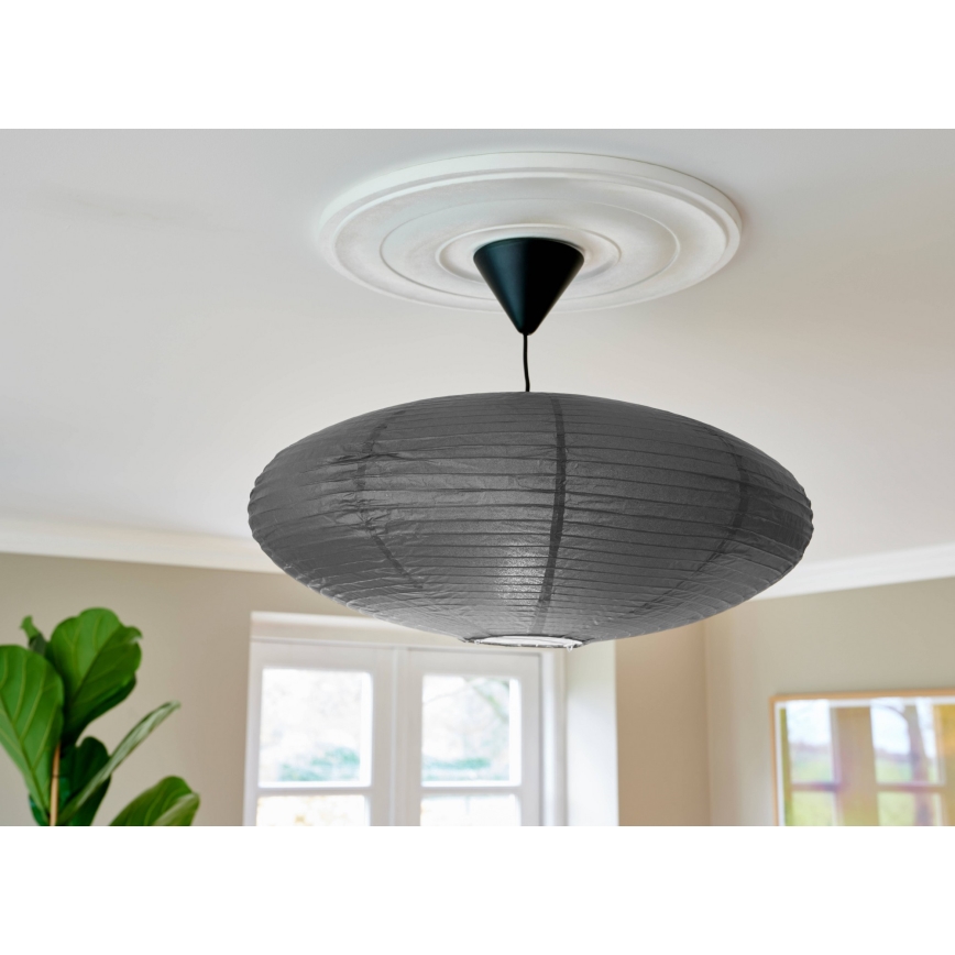 Nordlux - Pantalla para araña VILLO E27 diá. 60 cm gris