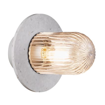 Nordlux - Plafón de exterior JANUKA 1xE27/60W/230V IP54 blanco