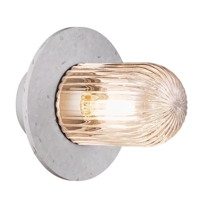 Nordlux - Plafón de exterior JANUKA 1xE27/60W/230V IP54 blanco