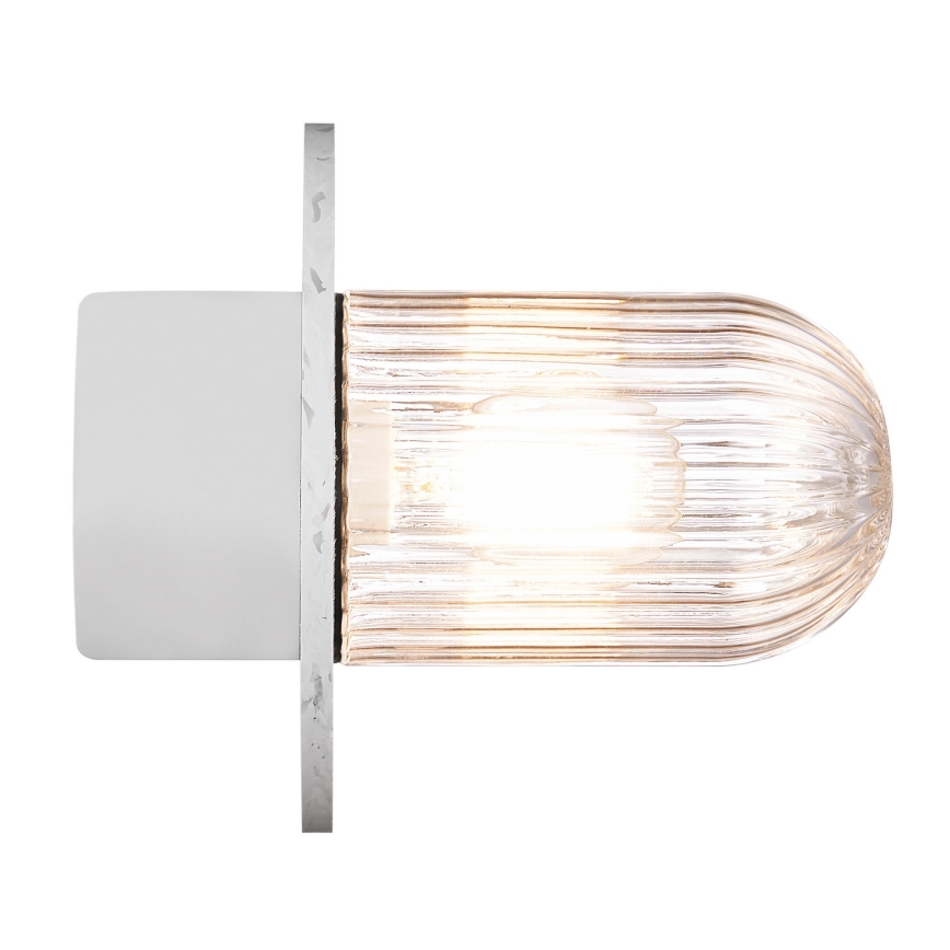 Nordlux - Plafón de exterior JANUKA 1xE27/60W/230V IP54 blanco
