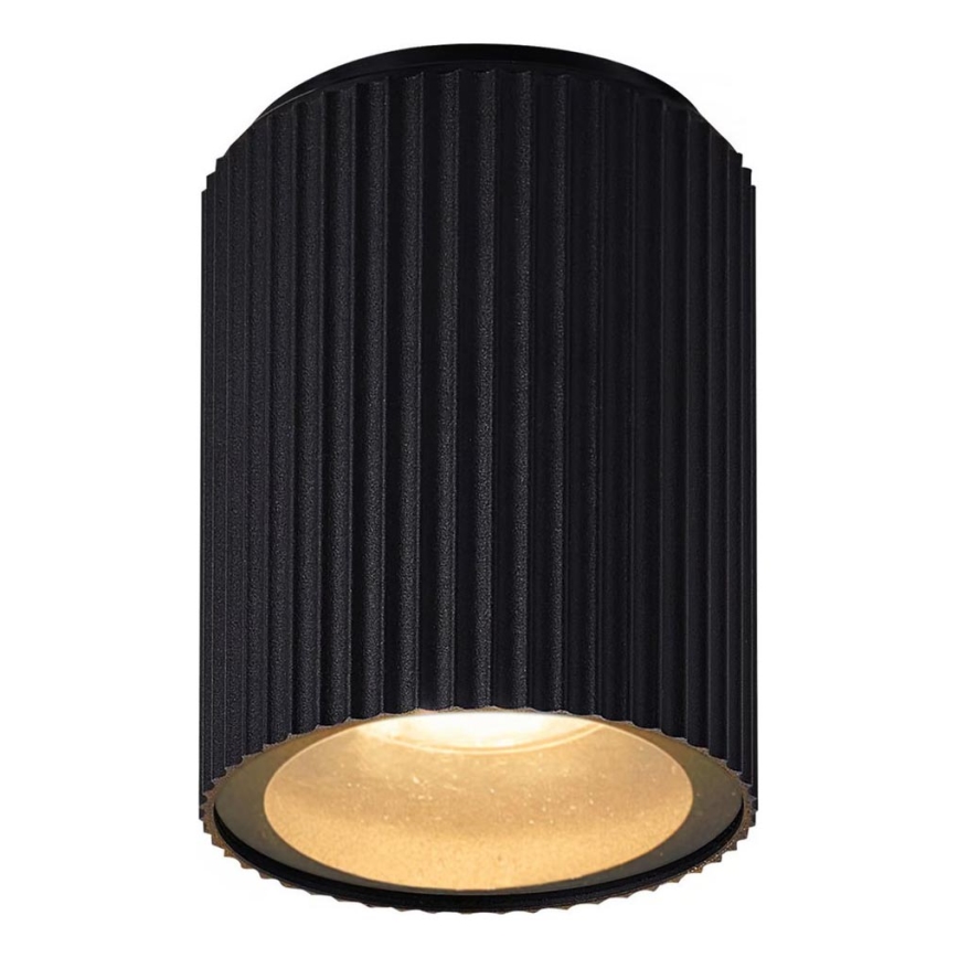 Nordlux - Plafón de exterior KYKLOP 1xGU10/15W/230V IP54 negro