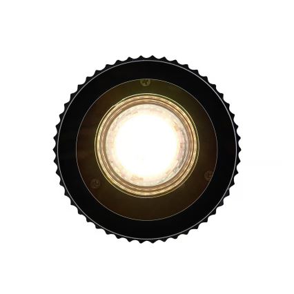 Nordlux - Plafón de exterior KYKLOP 1xGU10/15W/230V IP54 negro