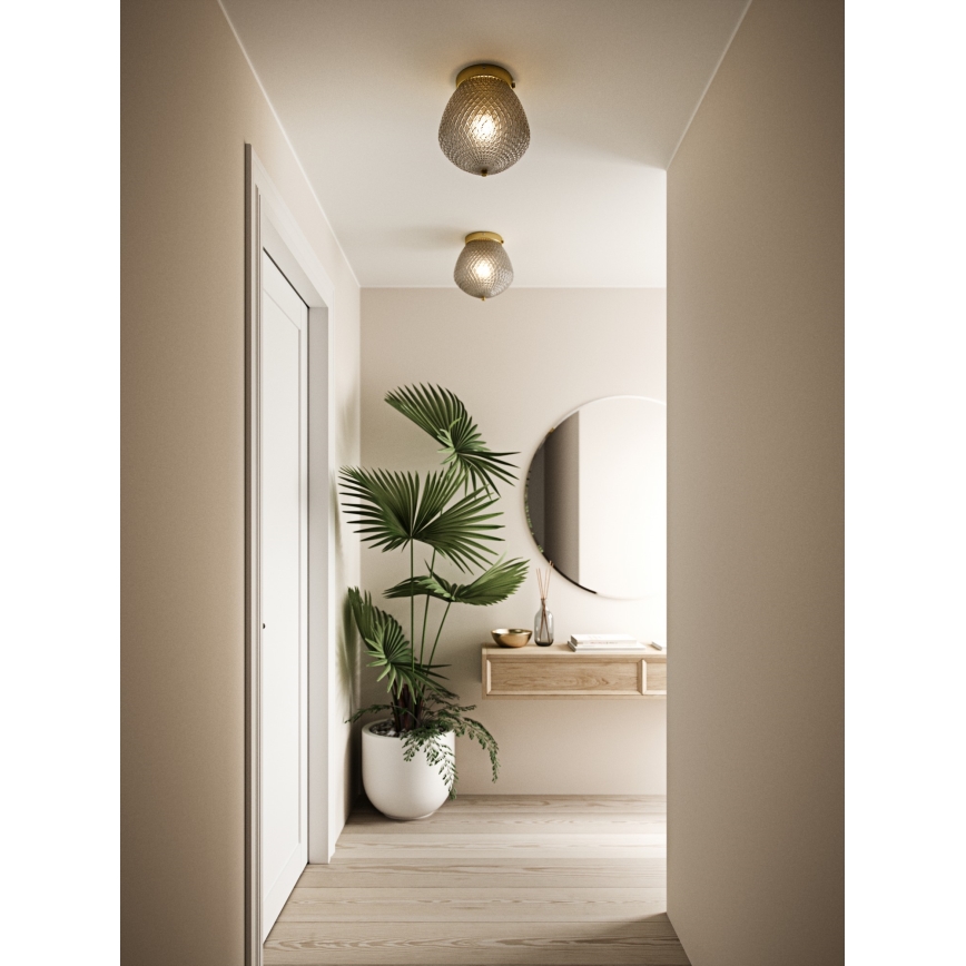 Nordlux - Plafón ORBIFORM 1xE27/40W/230V dorado