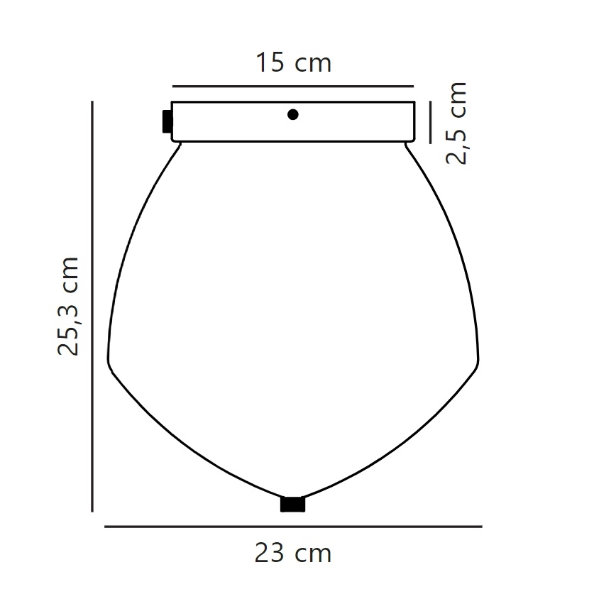 Nordlux - Plafón ORBIFORM 1xE27/40W/230V dorado