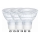 Nordlux - SET 3x Bombilla LED GU10/4,9W/230V 4000K