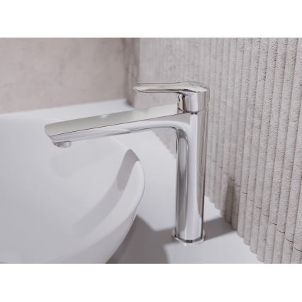 Novaservis - Grifo de lavabo METALIA 26,6 cm cromo brillante