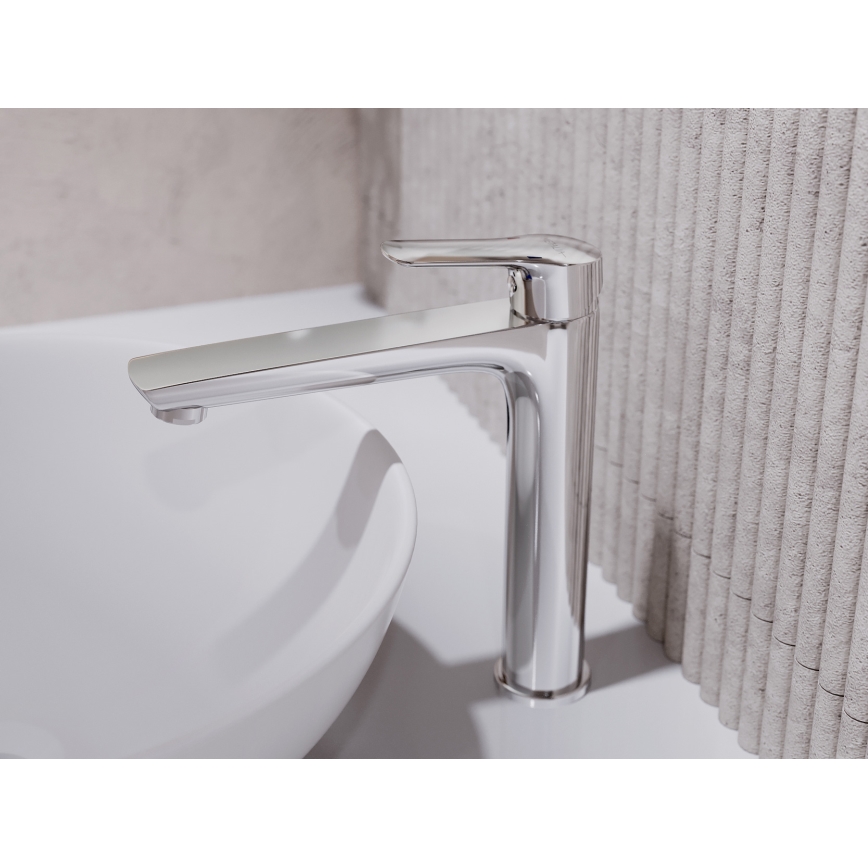 Novaservis - Grifo de lavabo METALIA 26,6 cm cromo brillante