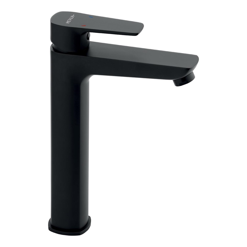 Novaservis - Grifo de lavabo METALIA ECO 25,7 cm negro mate