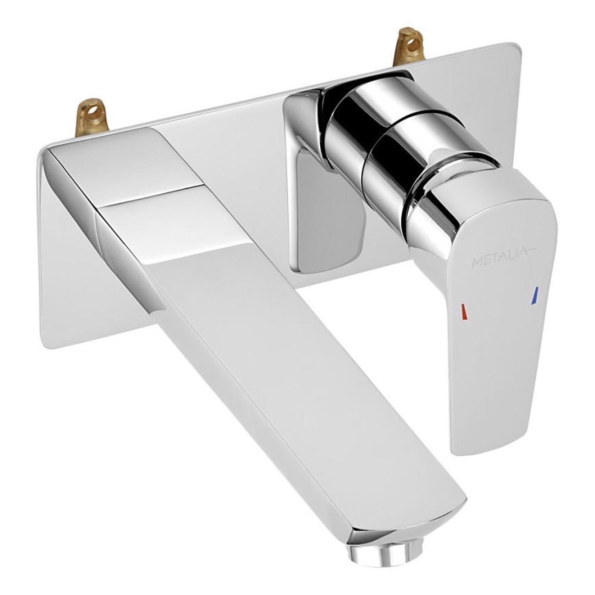 Novaservis - Grifo de lavabo para instalación empotrada METALIA ECO cromo brillante