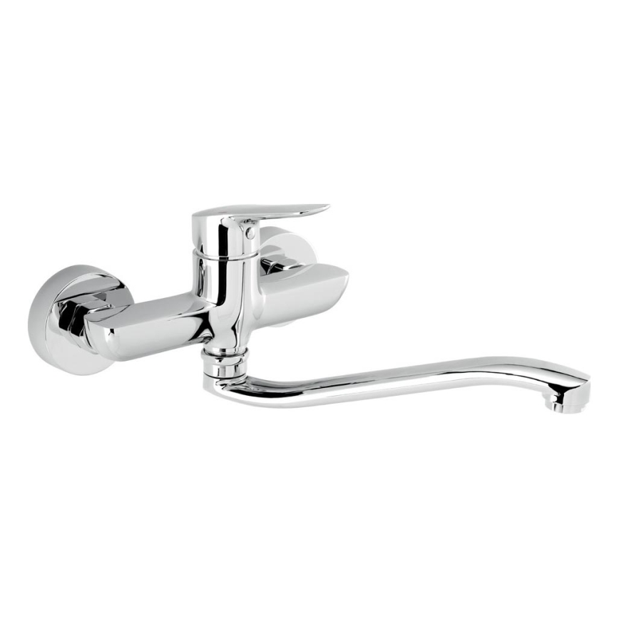 Novaservis - Lavabo/grifo de lavabo METALIA cromo brillante