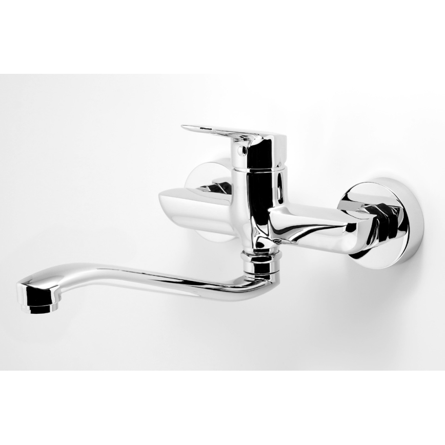 Novaservis - Lavabo/grifo de lavabo METALIA cromo brillante